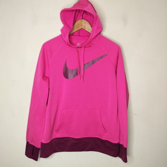 Nike Therma Fit Hoodie w/ Thumb Holes - Picture 1 of 8